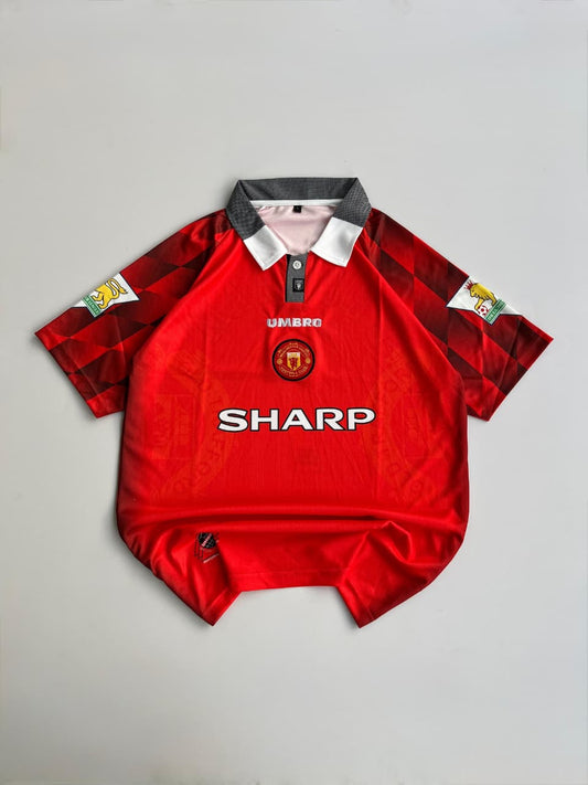 Manchester united 1996/98 retro jersey