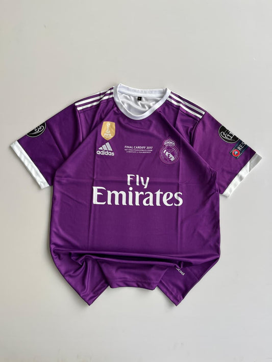 Real madrid 2016 retro jersey
